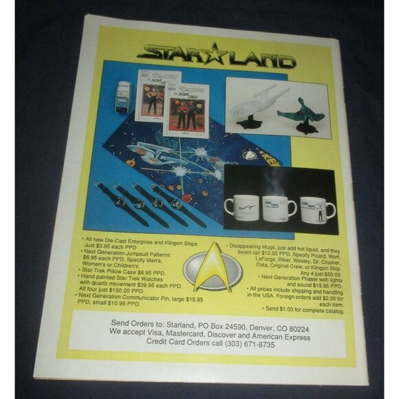 Star Trek: The Next Generation Official Magazine #9-10,12,14 w/16 posters - Picture 4 of 11